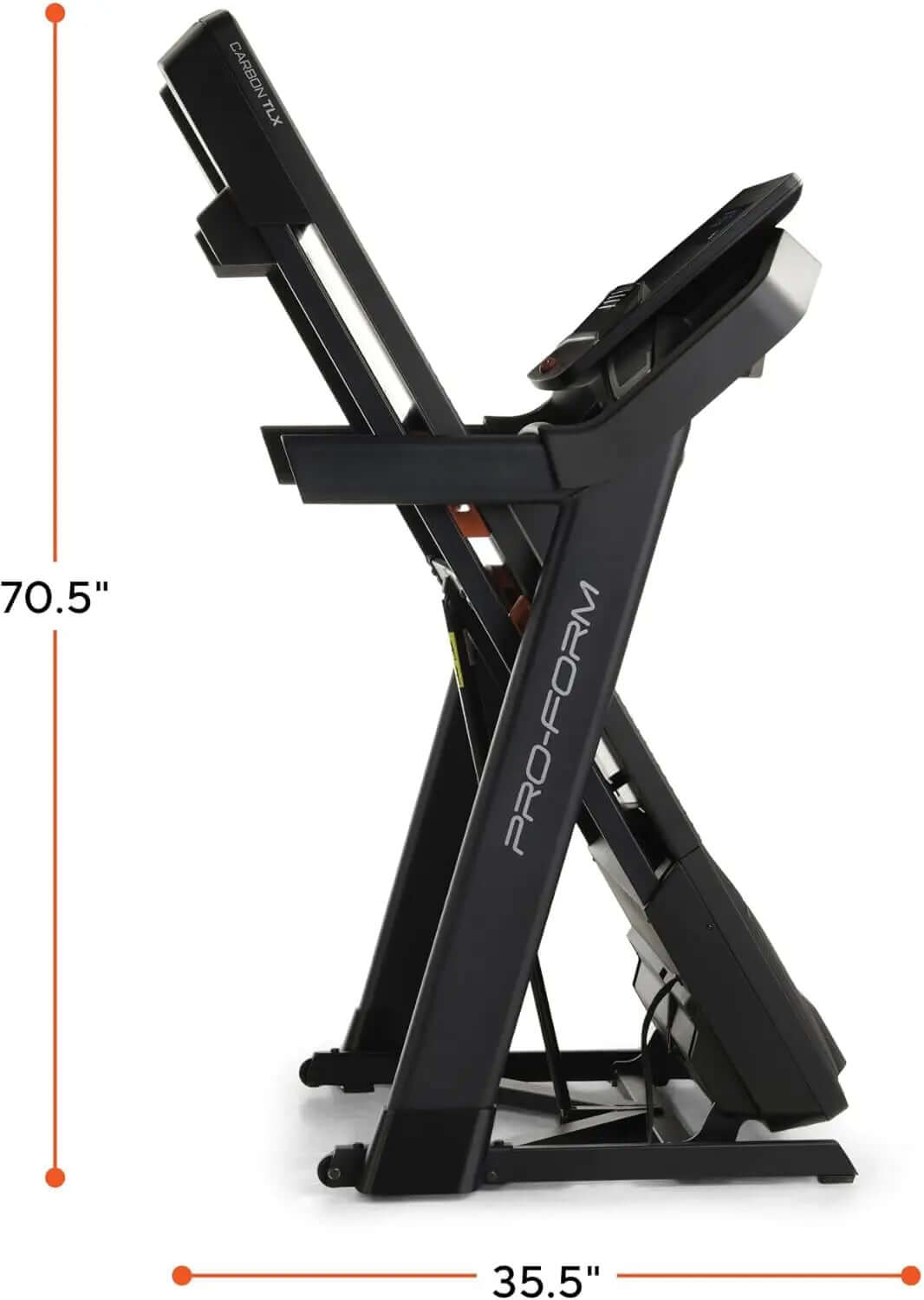 Proform Carbon TLX; All-New Treadmill for Walking and Running with Built-In Fan and Space-Saving Design