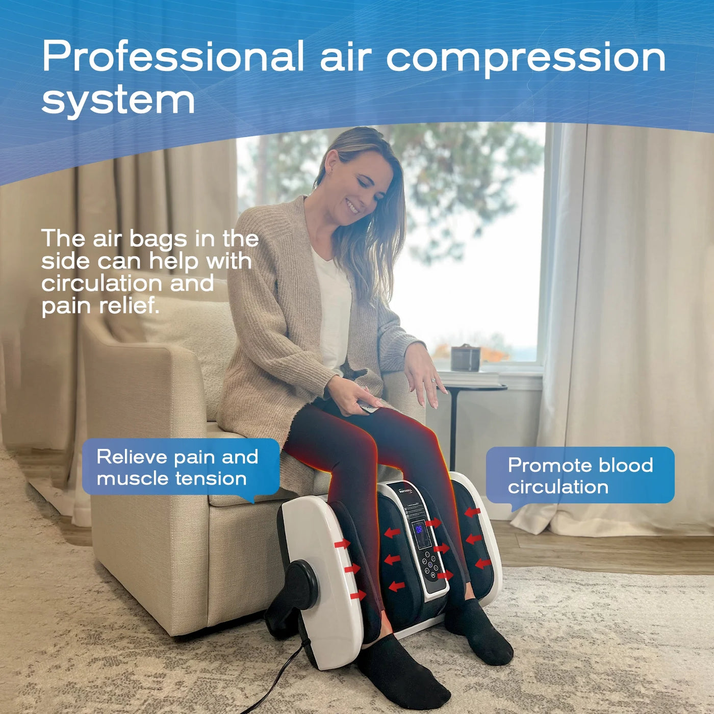 Shiatsu Foot Massager with Heat