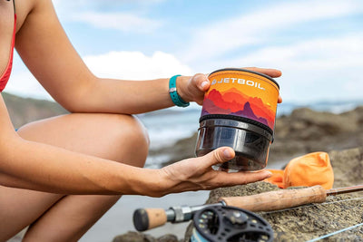 Minimo Camping and Backpacking Stove Cooking System with Adjustable Heat Control