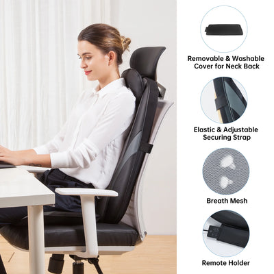 Heated Back Massager Seat Cushion