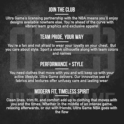 NBA Mens Zip Pullover Long Sleeve