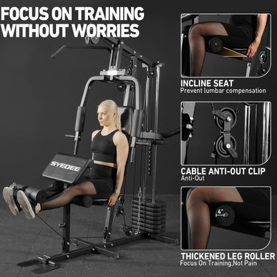 Compact Home Gym System