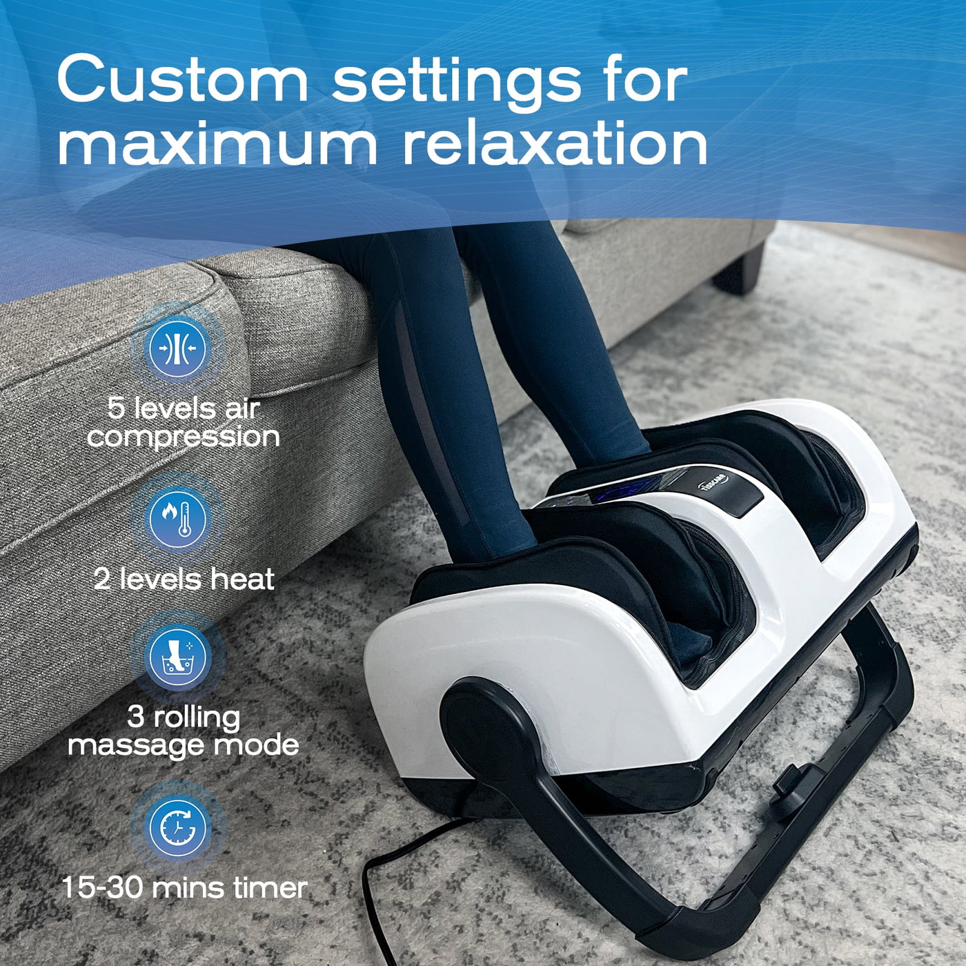 Shiatsu Foot Massager with Heat