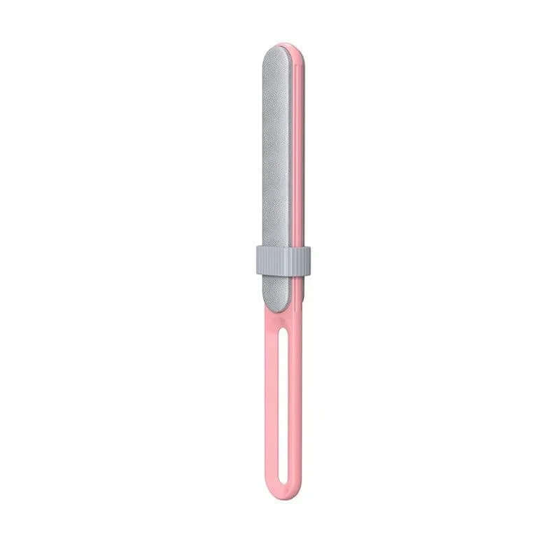 Lint Remover Electrostatic Pet Hair Removal Brush Double-Sided Couch Clothes Cleaning for Furniture Laundry with Self-Clean Loop