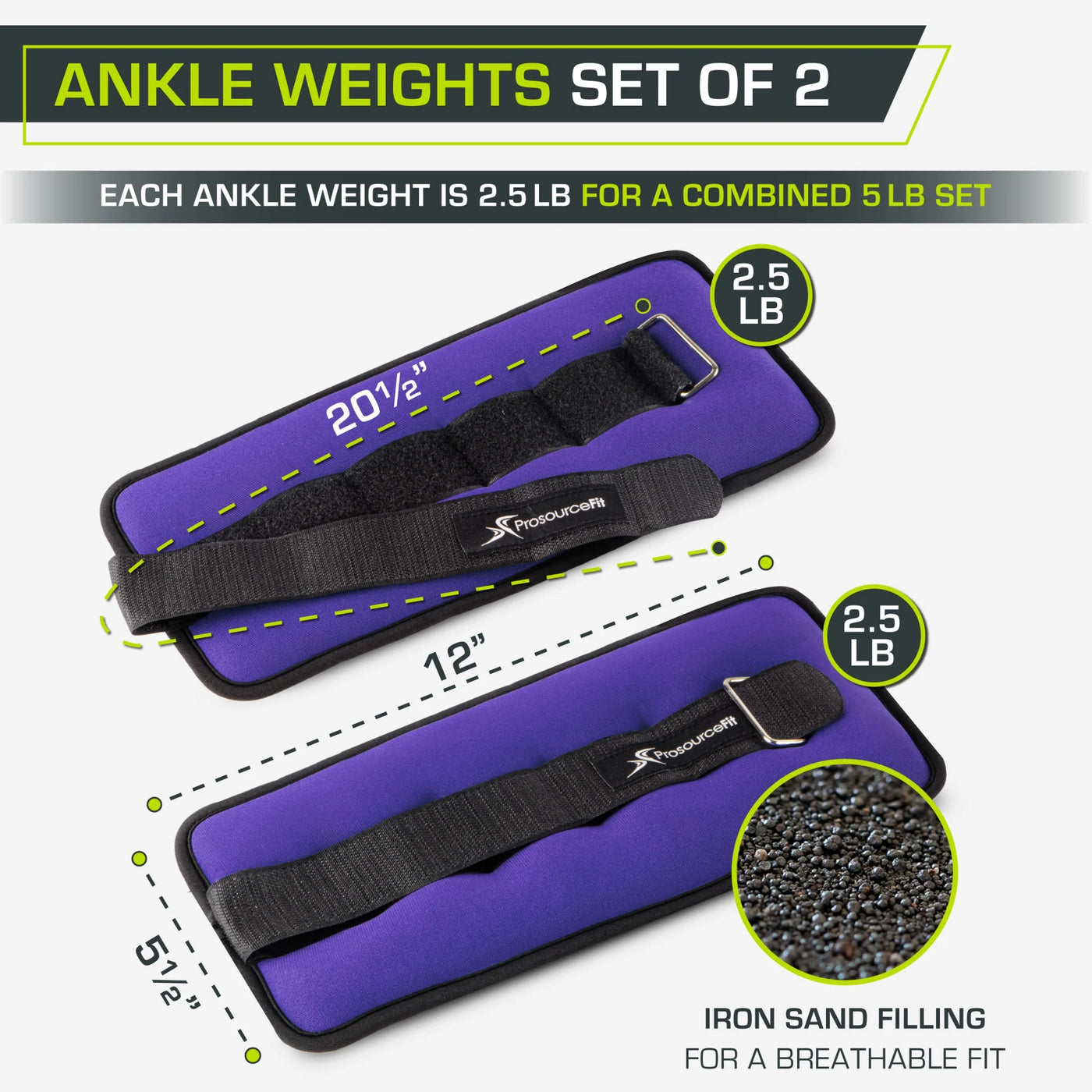 Ankle Weights Set of 2