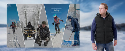 Heated Vest With Hood