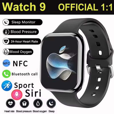 Watch 9 GPS Track Smart Watch Men Woman Heart Rate Body Temperature Bluetooth Call Waterproof Sports Smart Watch for Android Ios