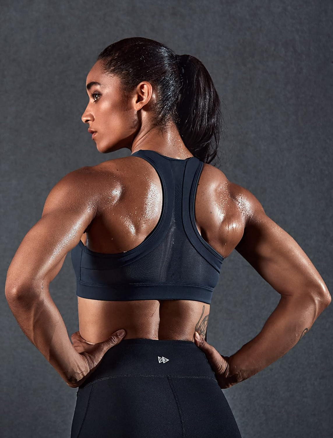 Zip-Front Sports Bra