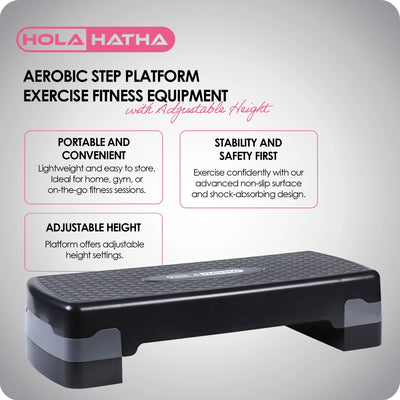 Adjustable Aerobic Step Platform