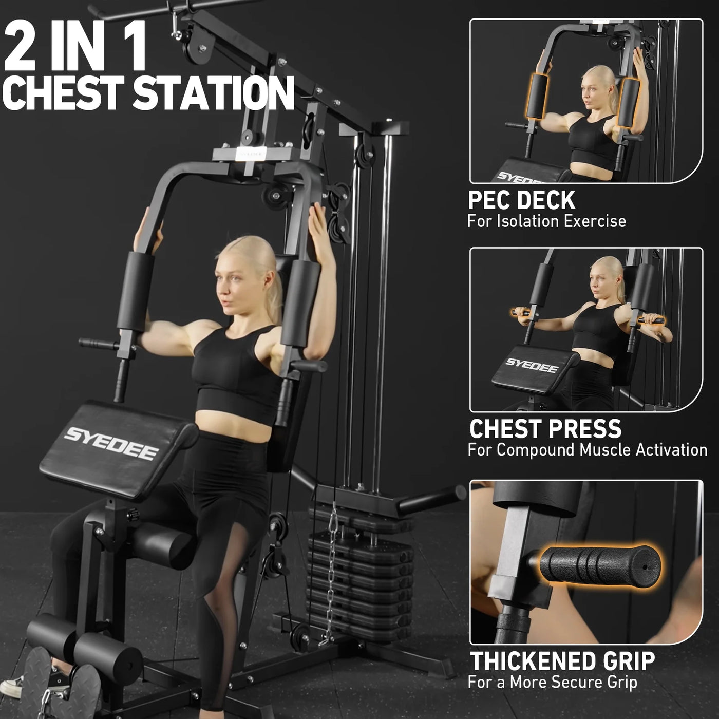 Compact Home Gym System