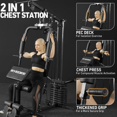 Compact Home Gym System