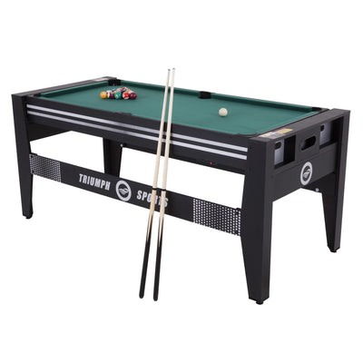 72in 4-in-1 Swivel Game Table