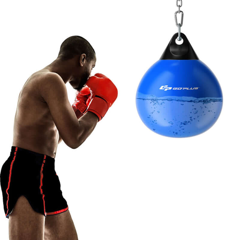 18 Inch 110 Pound Heavy Punching Water Aqua Bag with Adjustable Metal Chain