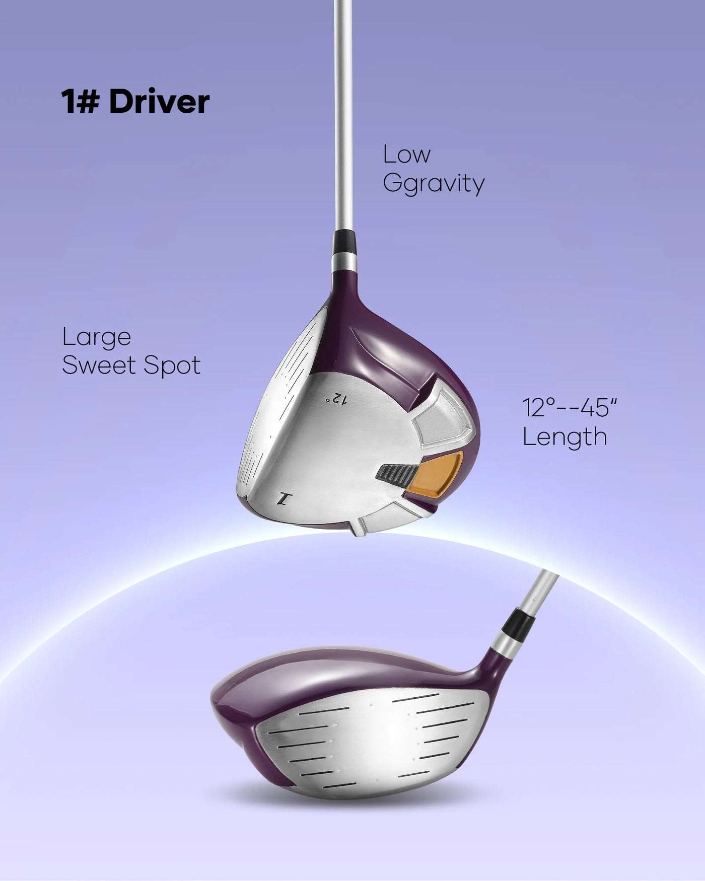 9-Piece Golf Club Set