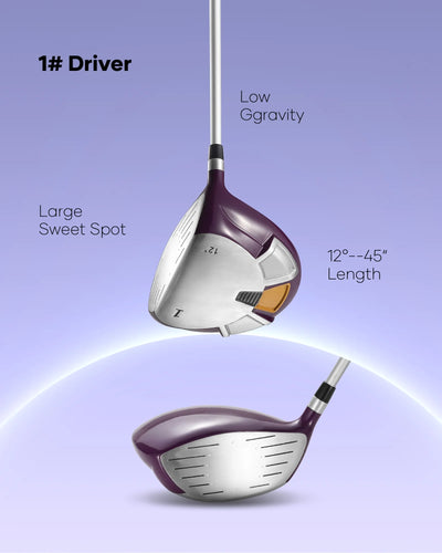 9-Piece Golf Club Set