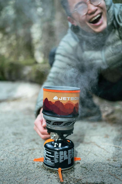 Minimo Camping and Backpacking Stove Cooking System with Adjustable Heat Control