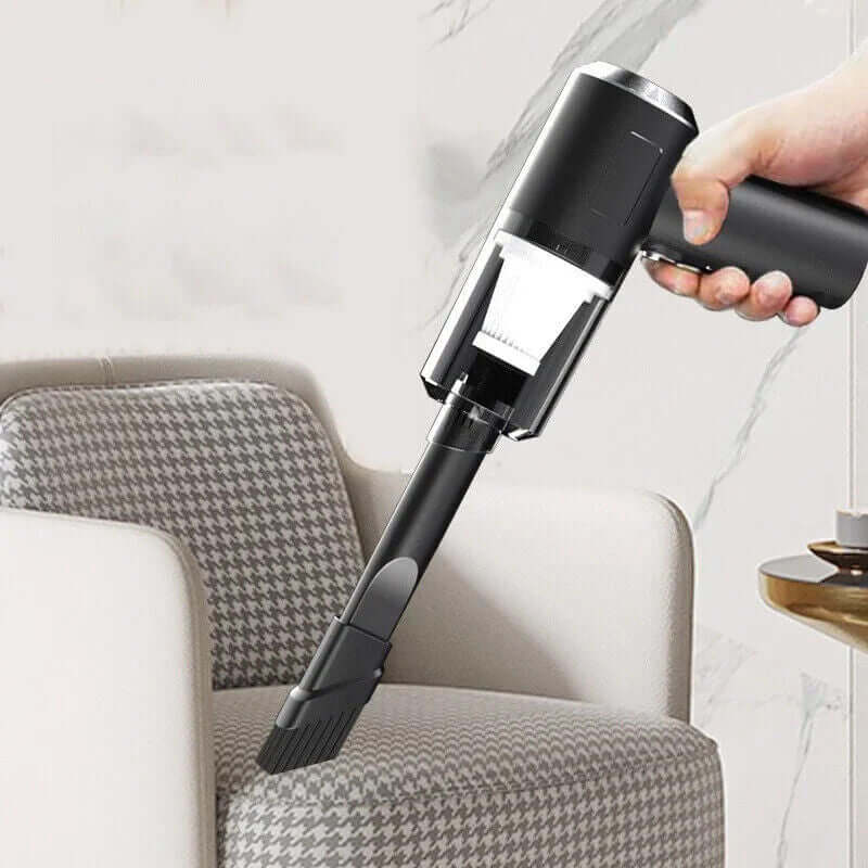 3 in 1 Rechargeable Mini Car Vacuum Cleaner Wireless Handheld Strong Suction Upg