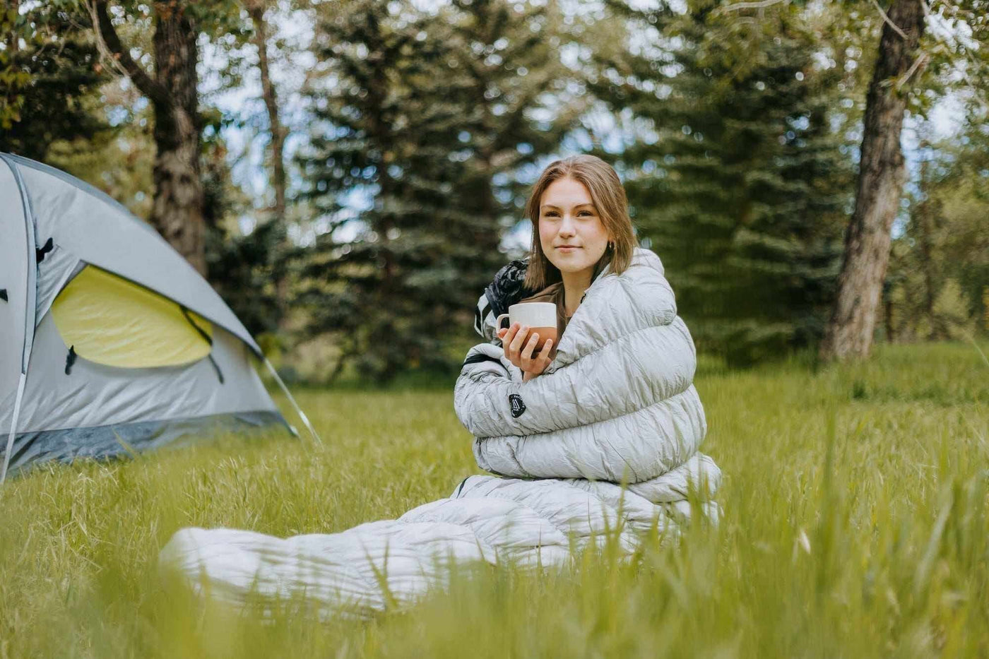 Goose down Sleeping Bag - Black