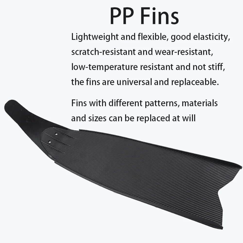 Professional Scuba Diving Long Fins Lightweight Flippers Water Sports Beach Shoes Snorkeling Freediving Spearfishing Hunting