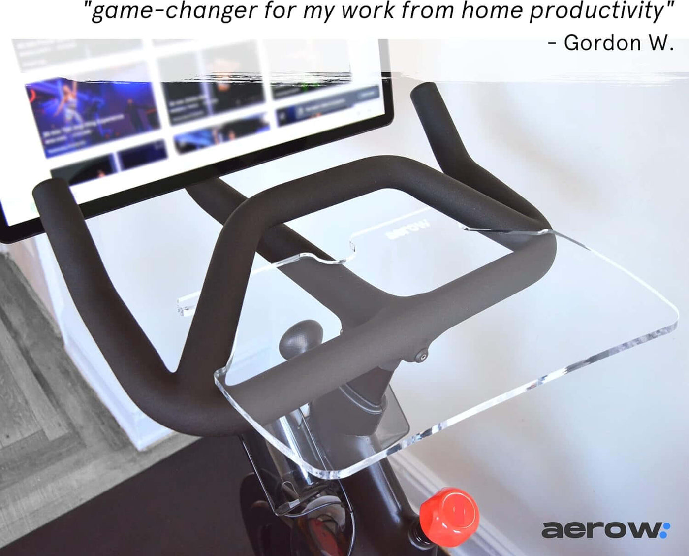 Desk Tray for Peloton Bike - Peloton Laptop Tray Workstation - Peloton Accessories