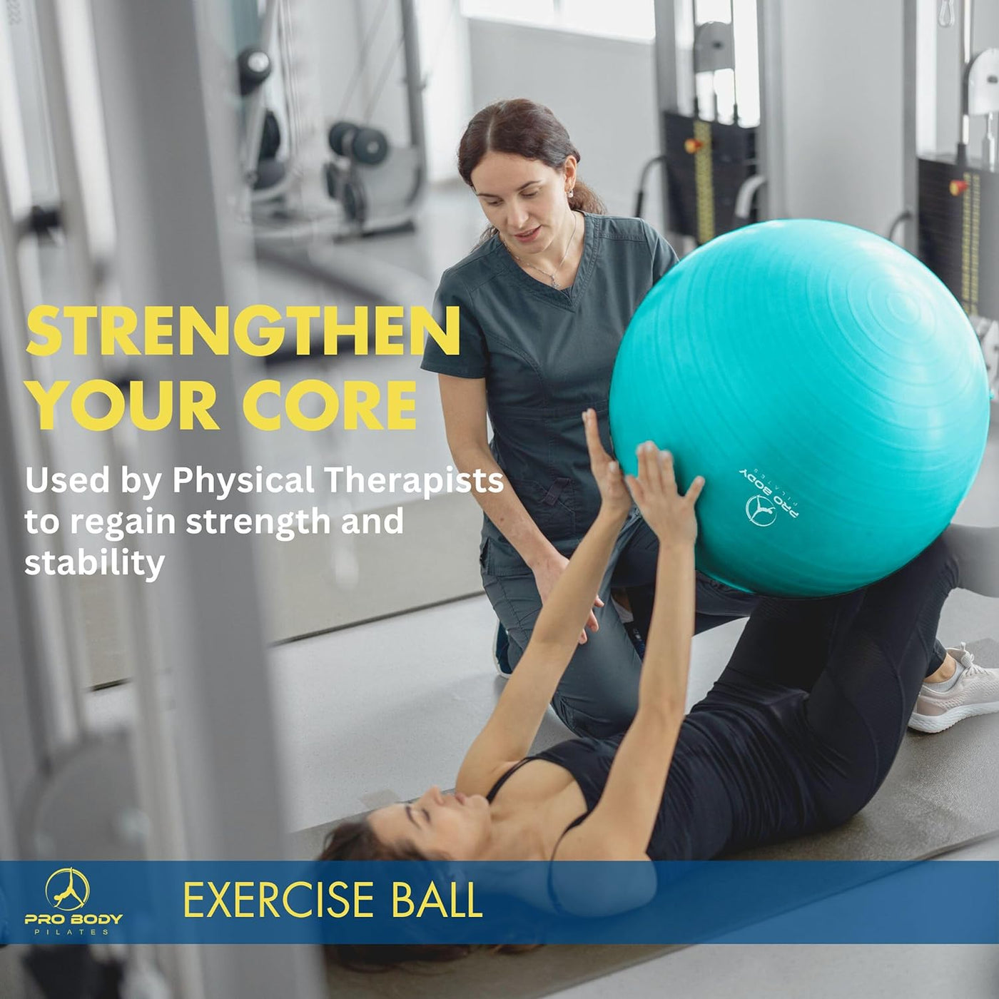 Gym-Grade Exercise Ball