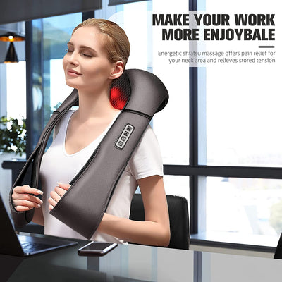 Shiatsu Neck Massager with Heat
