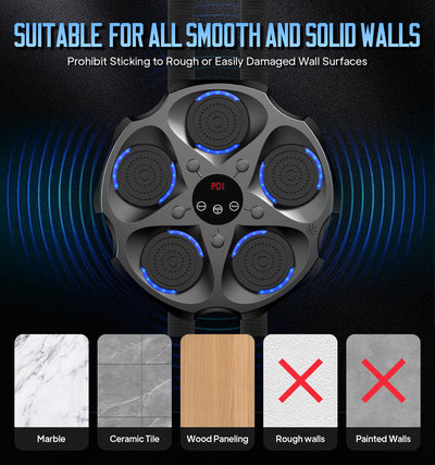 Wall-Mounted Music Boxing Trainer