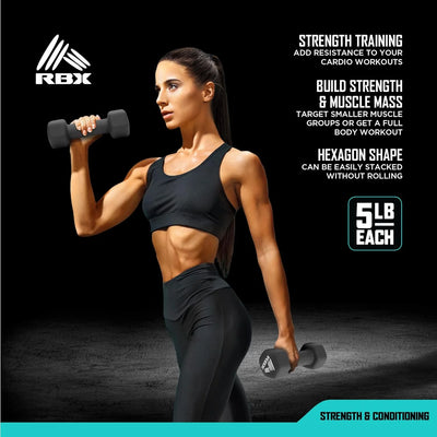 10Lb Neoprene Dumbbell Set