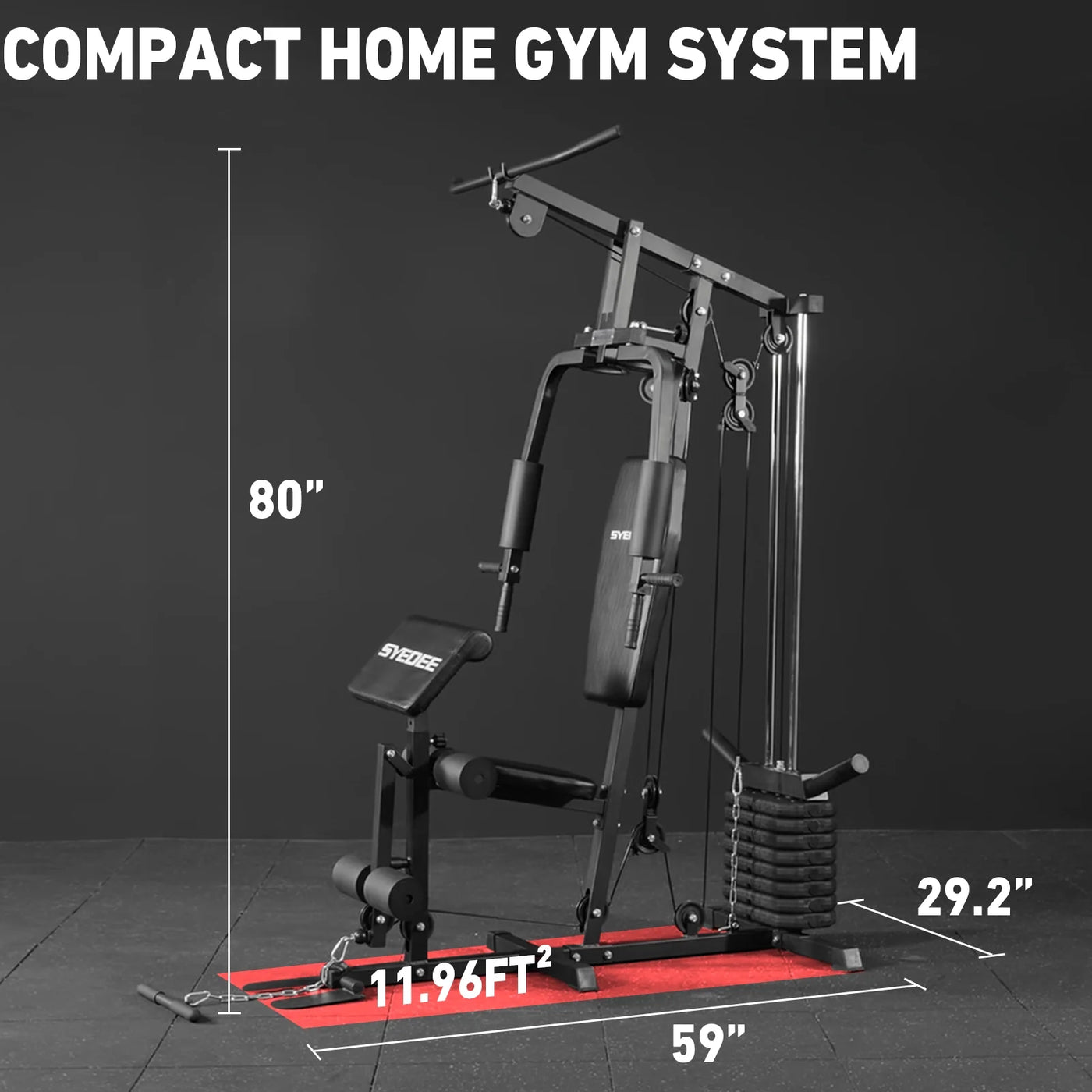 Compact Home Gym System