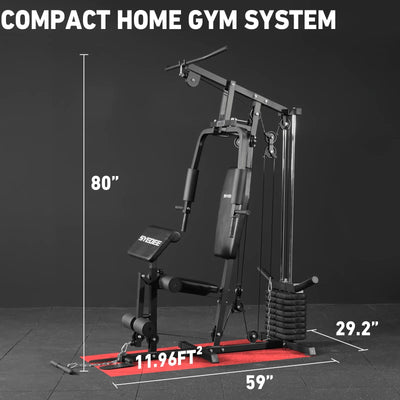 Compact Home Gym System