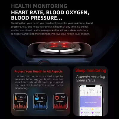 Watch 9 GPS Track Smart Watch Men Woman Heart Rate Body Temperature Bluetooth Call Waterproof Sports Smart Watch for Android Ios