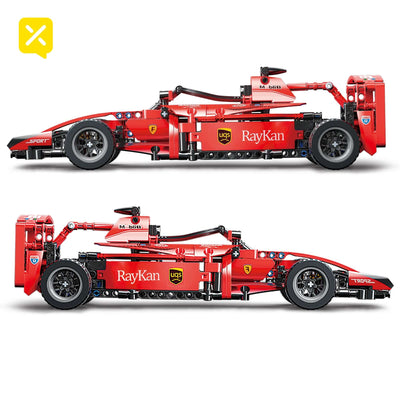 Toylinx 1/18 455PCS F1 RC Race Cars Sets MOC Remote Building Blocks Control Car Christmas Halloween Kits Building Toys for Kids