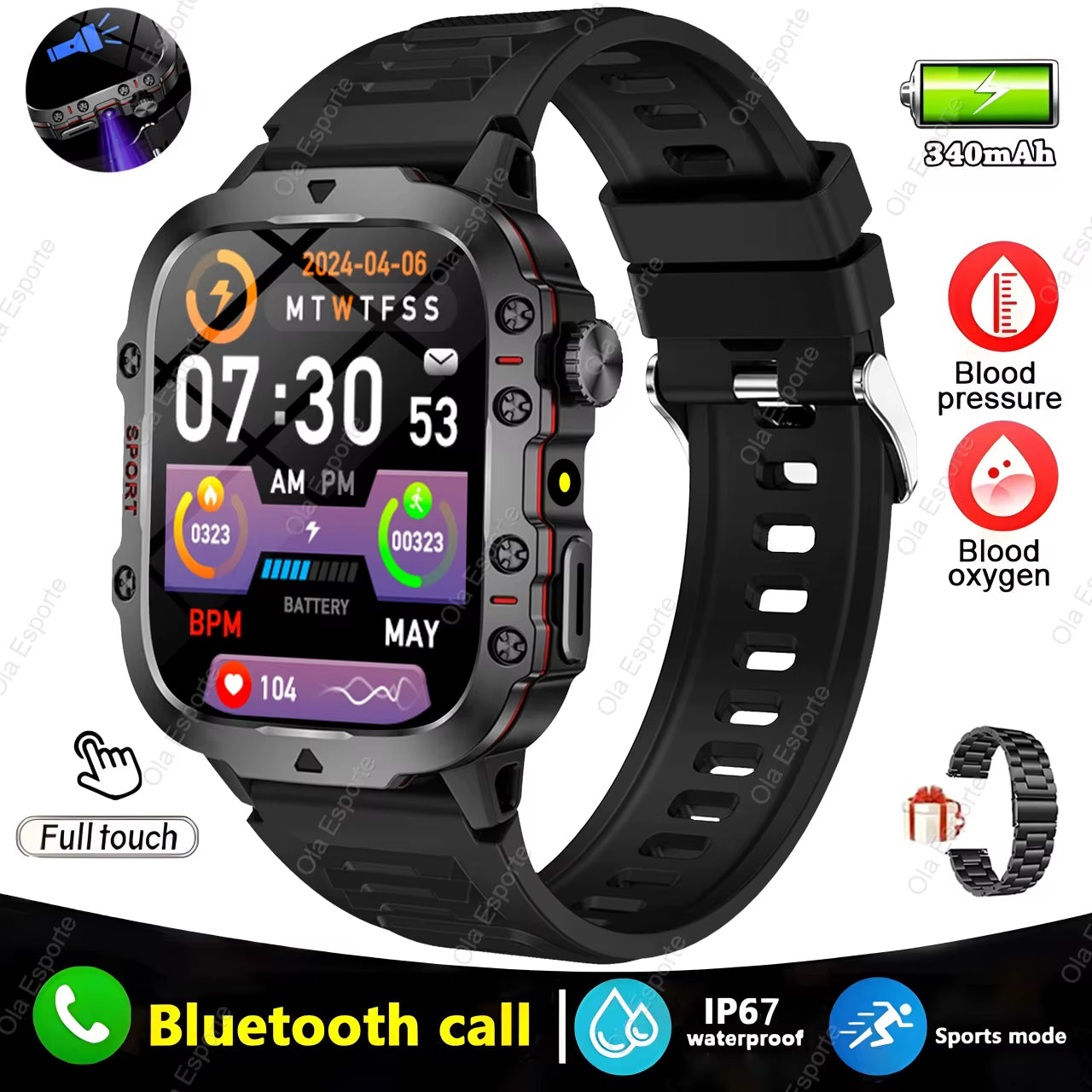 Mens Smartwatch 2025