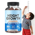 Height Growth Vitamin Gummies Calcium 100Mg Magnesium Glycinate 30Mg Zinc Ashwagandha Height Growth Gummies