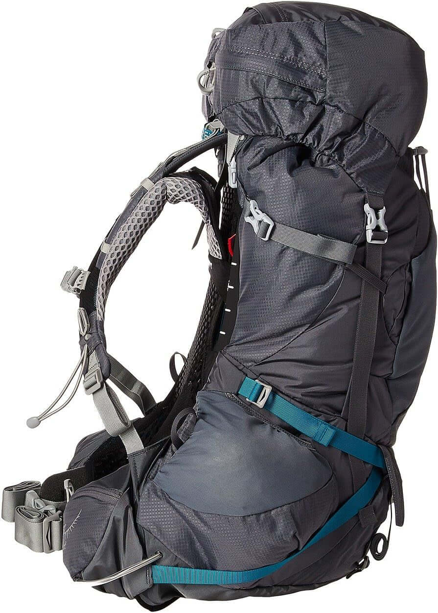 Aura AG 50L Women'S Backpacking Backpack, Vestal Grey, X-Small