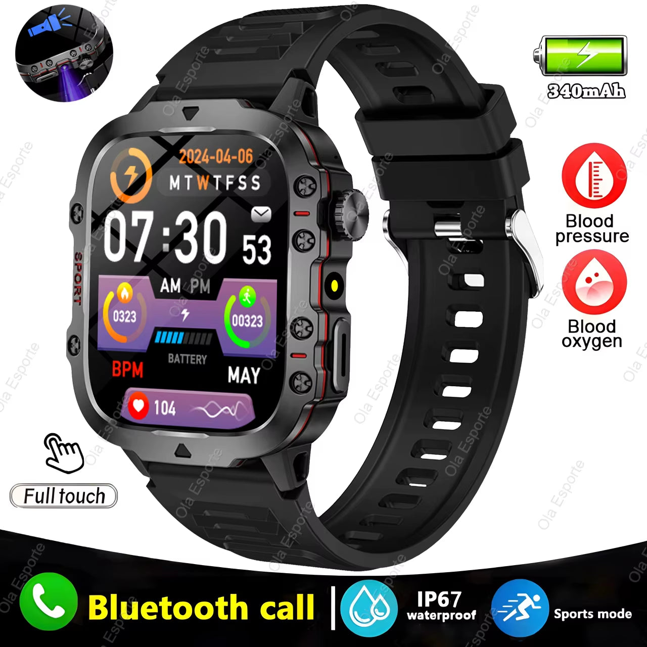 Mens Smartwatch 2025