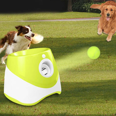 Mini Tennis Throwing Pinball Machine Ball Launcher Dog Dog Tennis Automatic Launcher Dogs Ball Catapult Pet Interactive