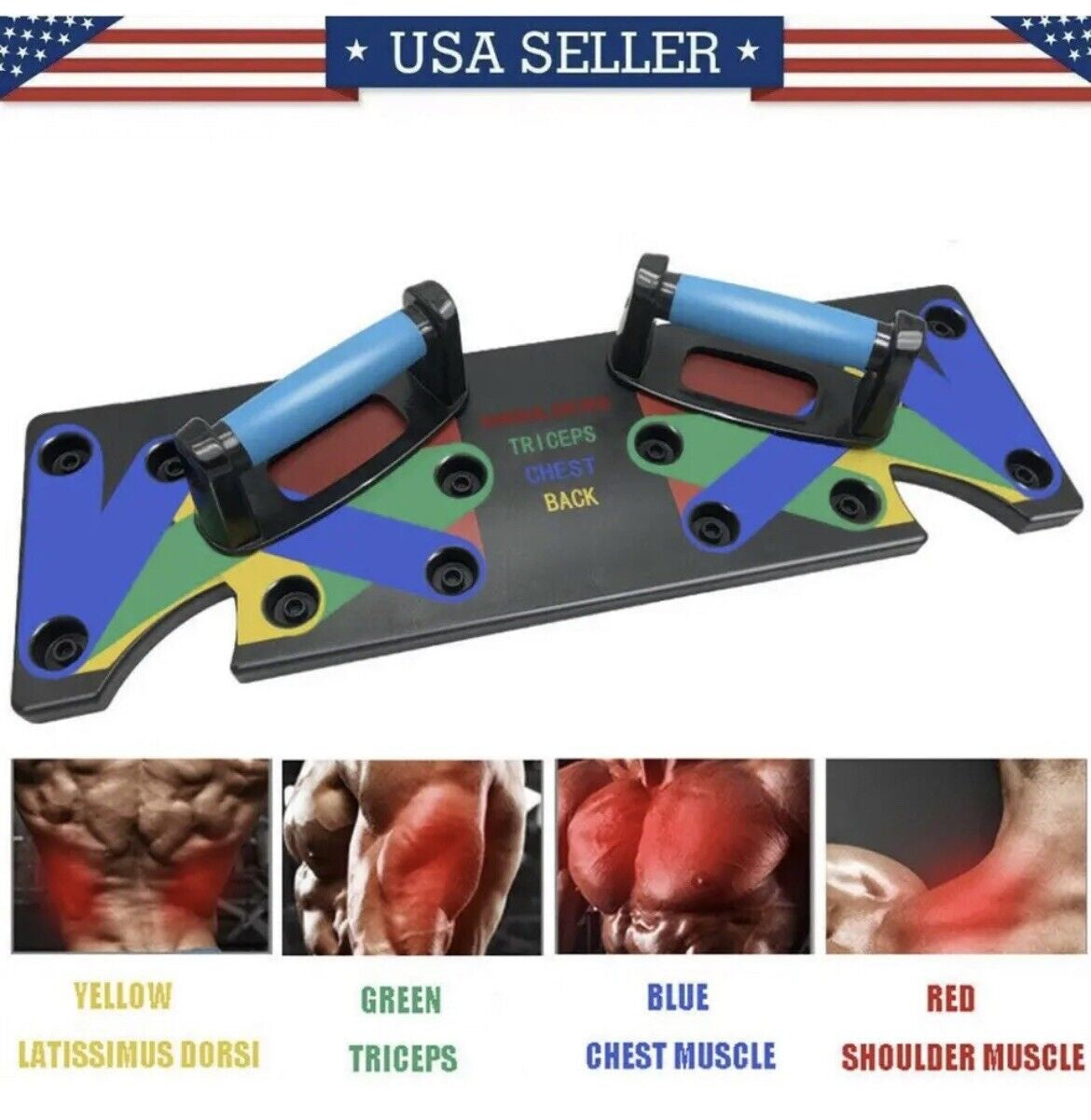 9-in-1 Push-Up Rack Board