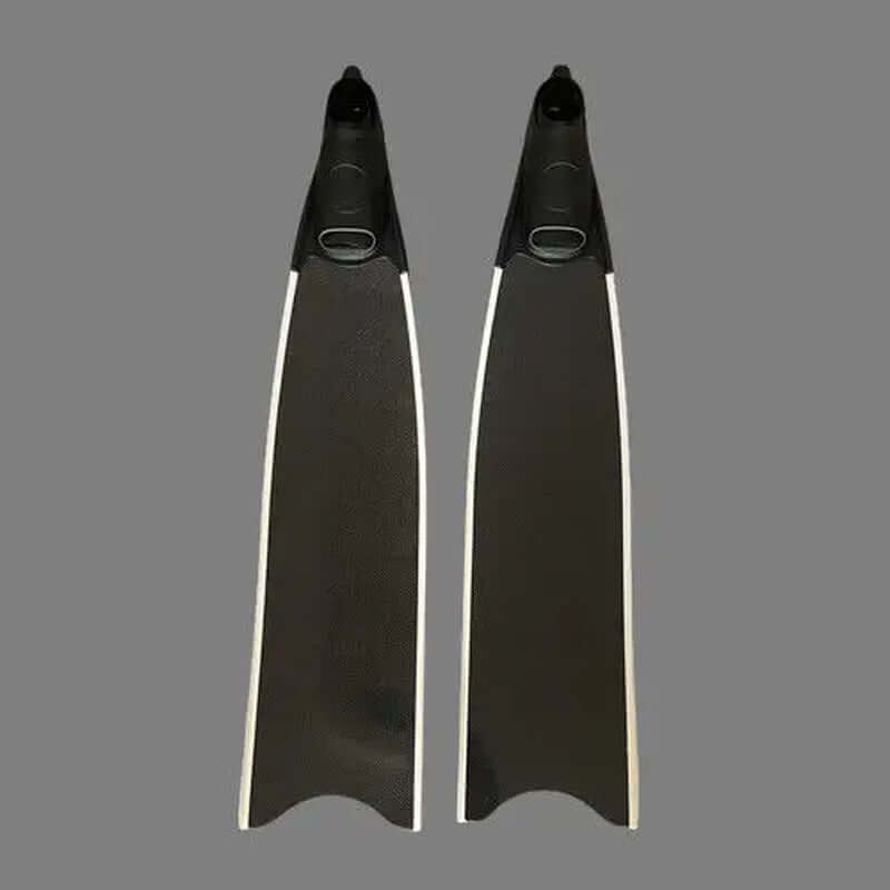 Carbon Fiber Long Blade Spearfishing Snorkeling Lifesaving Diving Fins Flippers Swimming Freediving Fins General
