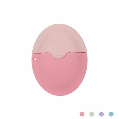 Silicone Suncream Roller Applicator Refillable Oval Isolation Lotion Cream Bottles Stitching Color Cosmetics Tool Travel