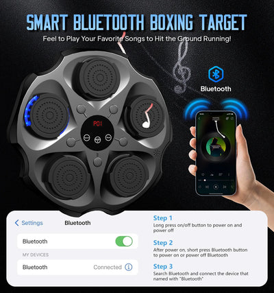 Wall-Mounted Music Boxing Trainer