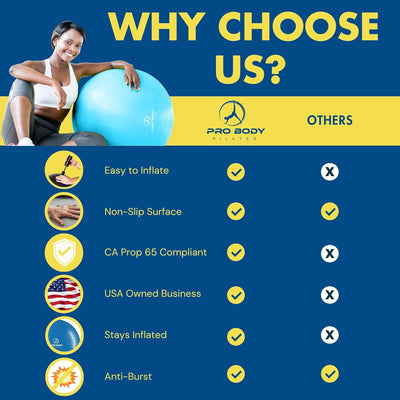 Gym-Grade Exercise Ball