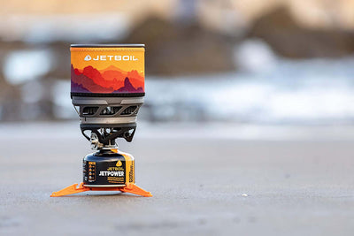 Minimo Camping and Backpacking Stove Cooking System with Adjustable Heat Control