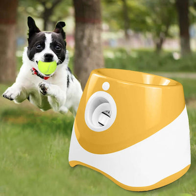 Mini Tennis Throwing Pinball Machine Ball Launcher Dog Dog Tennis Automatic Launcher Dogs Ball Catapult Pet Interactive