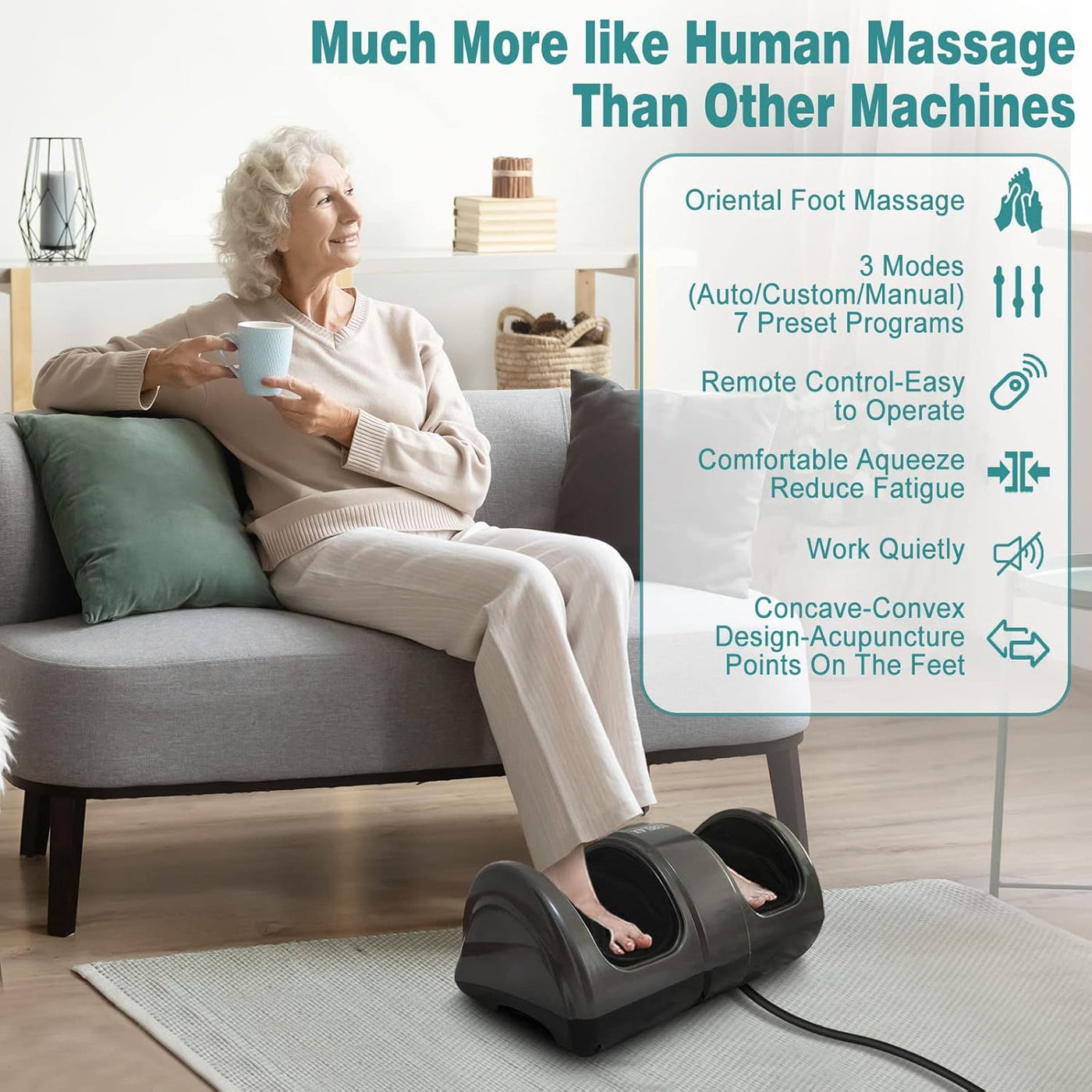 Shiatsu Foot and Calf Massager