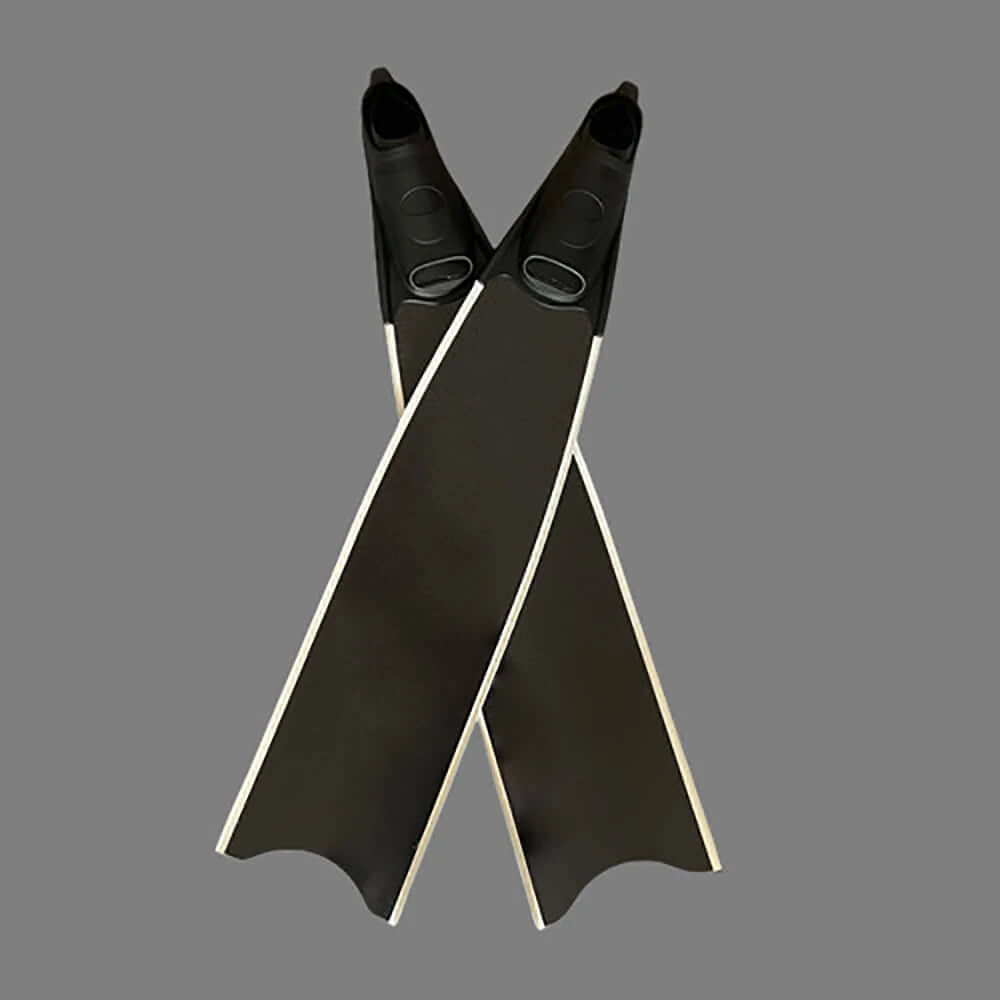 Carbon Fiber Long Blade Spearfishing Snorkeling Lifesaving Diving Fins Flippers Swimming Freediving Fins General