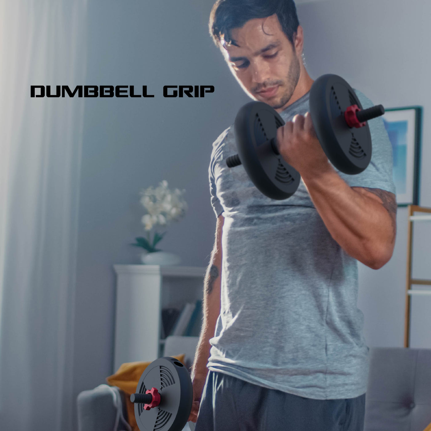 Adjustable Dumbbell Barbell Kettlebell