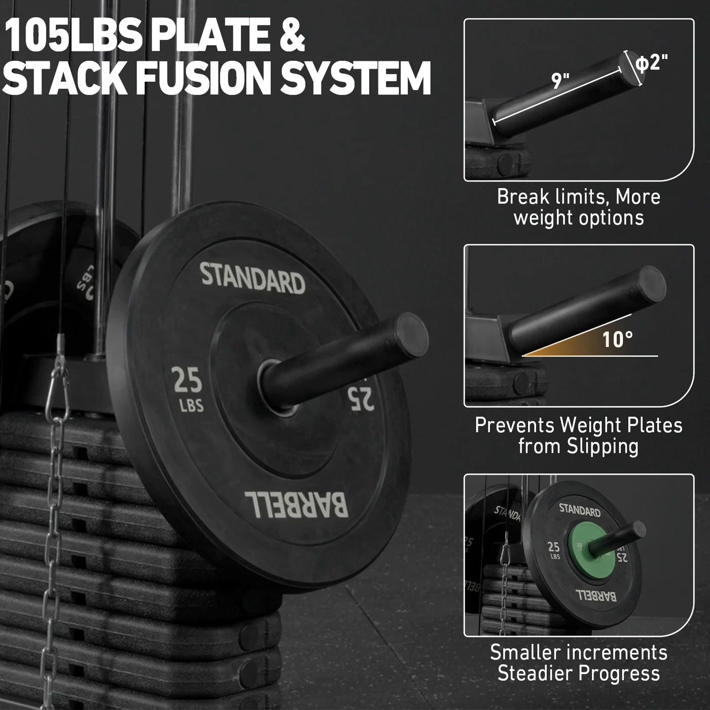 Compact Home Gym System