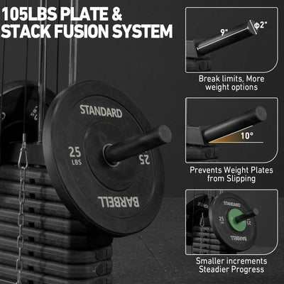 Compact Home Gym System