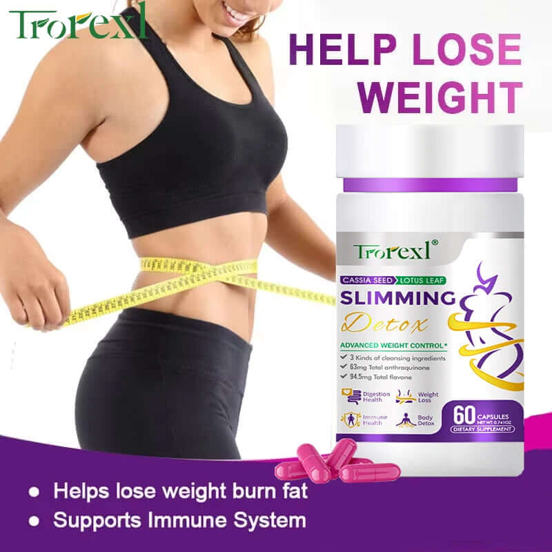 Weight Loss Products, Slimming Detox, Powerful Fat Burner Diet Pills to Preserve Lean & Burn Stubborn Fat, Metabolism Booster